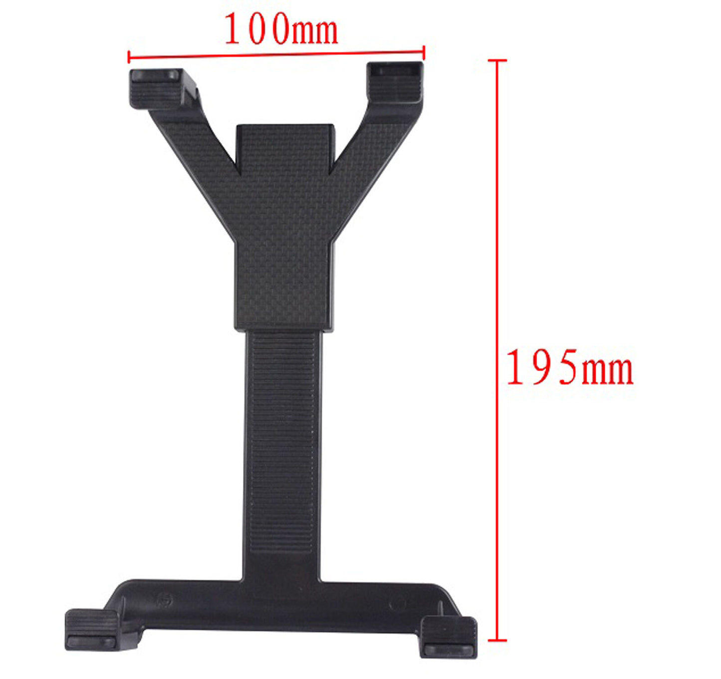 Universal Car Back Seat Headrest Holder Mount for iPad and Tablets - Compatible with Samsung and More