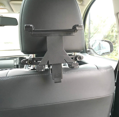 Universal Car Back Seat Headrest Holder Mount for iPad and Tablets - Compatible with Samsung and More
