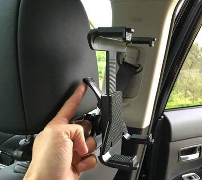 Universal Car Back Seat Headrest Holder Mount for iPad and Tablets - Compatible with Samsung and More